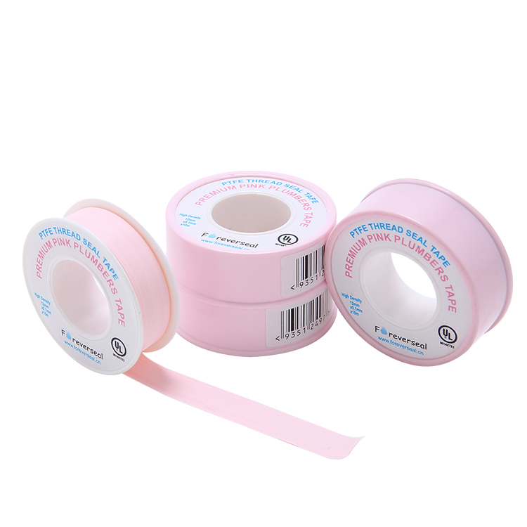 High Density Pink Plumber Line Thread Seal Tape