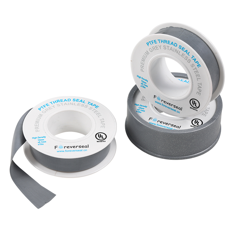 Gray Stainless Steel Anti-seize PTFE TAPE